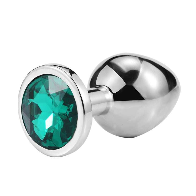 Honey bb LEEHO Metal Mini Anal Plug Butt Crystal Jewelry Anal Sex Toy