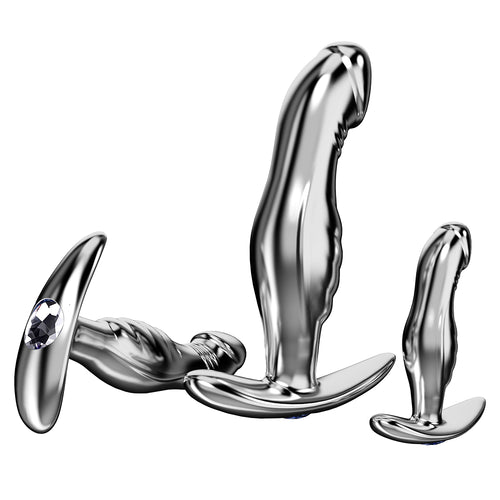 Honey bb Stainless Steel Anal Plug for Women & Men-Durable Easy to Clean Prostate Massage Butt Plug