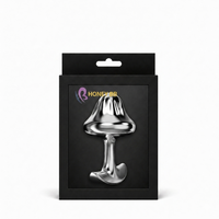 Honey bb Metal Anal Plug Mushroom Anchor Design Stainless Steel Butt Plug