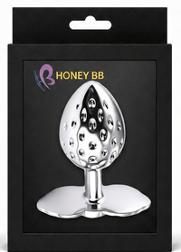 Honey bb S-HANDE Adult Stainless Metal with Jewel Anal Plug Set Dilator Women fox Tail Anal Plug Huge Butt Plug