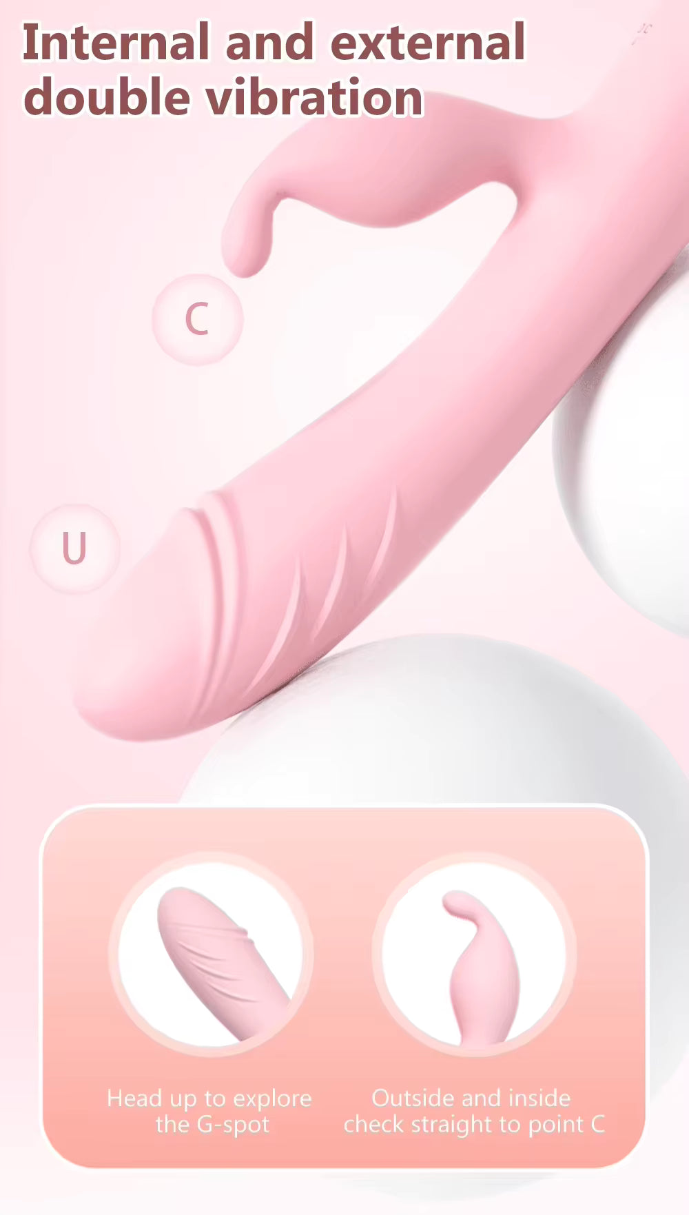 Honey BB G-Spot Vibrator Dildo