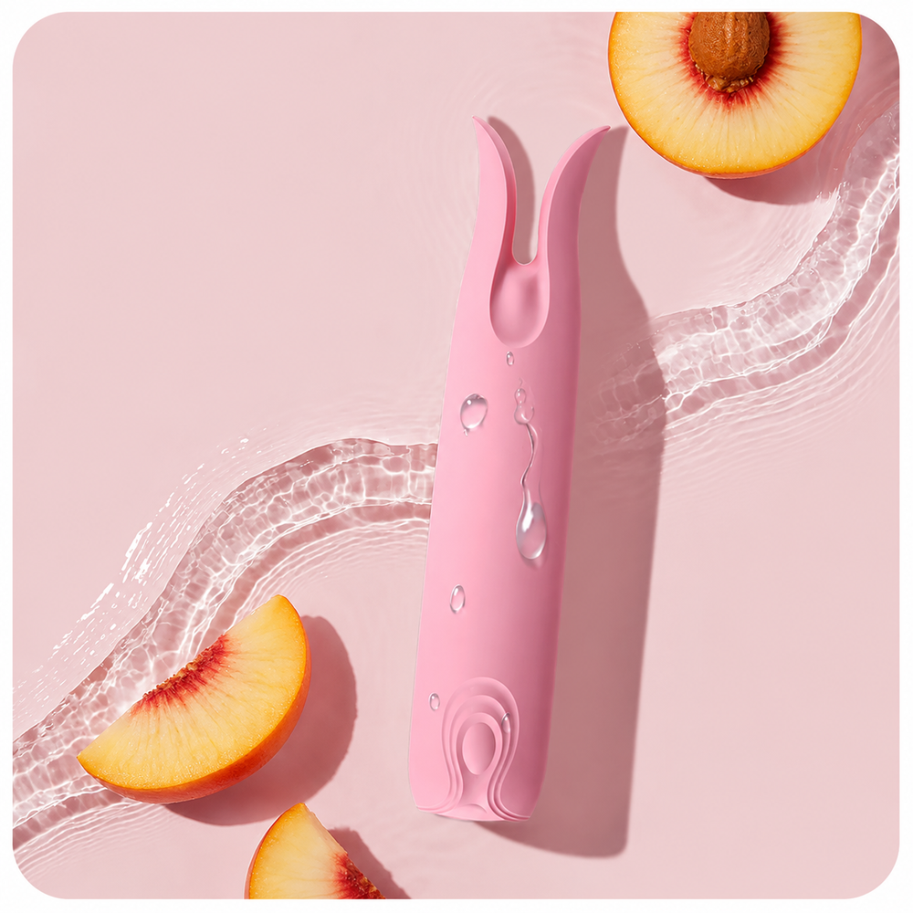 Happy Clamping Vibrator Portable Massager for Women, Small Toy, Masturbator, Adult Sex Toy