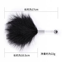 Honey bb Feather Small Beads Teaser Anal Plug SM Anus Butt Plug Anal Plug Couple Flirting Bdsm Sex Products