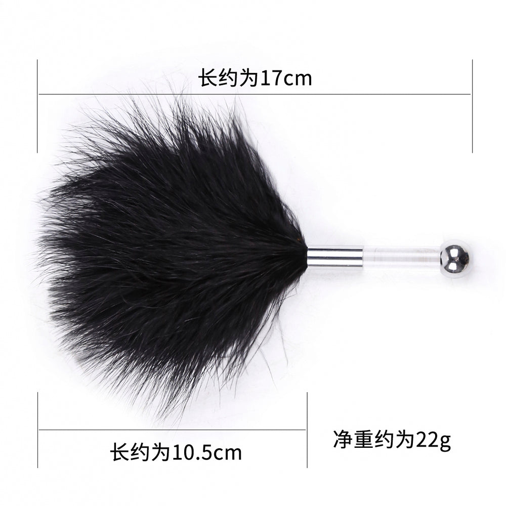 Honey bb Feather Small Beads Teaser Anal Plug SM Anus Butt Plug Anal Plug Couple Flirting Bdsm Sex Products