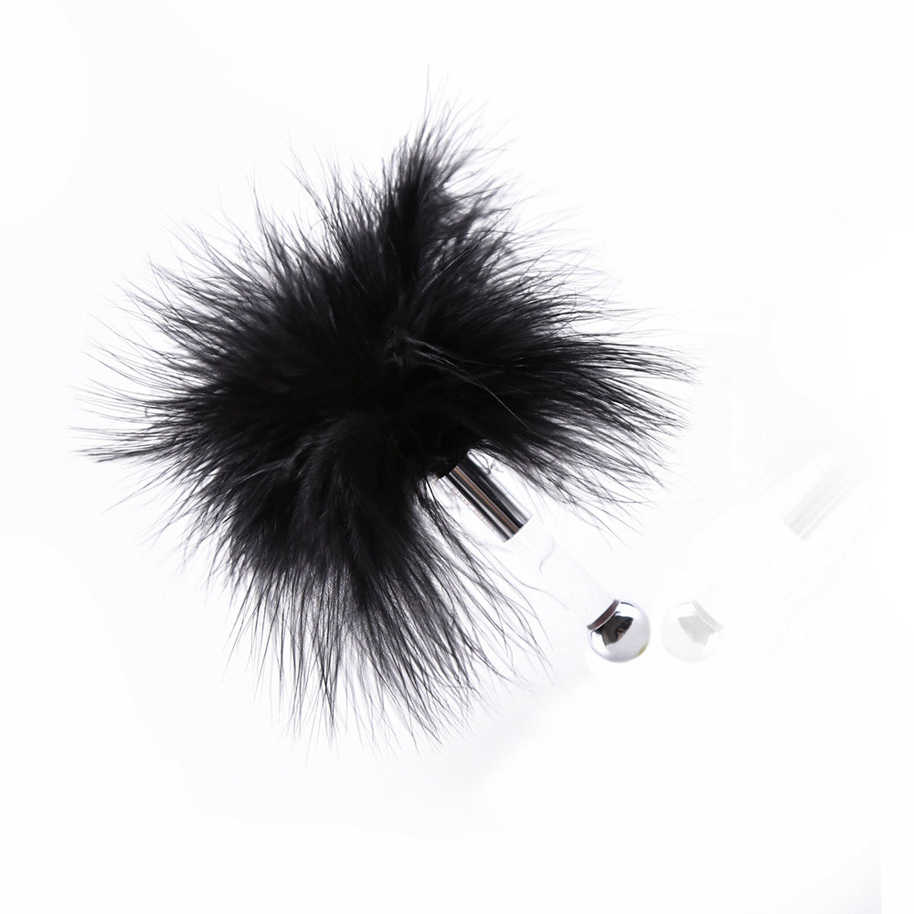 Honey bb Feather Small Beads Teaser Anal Plug SM Anus Butt Plug Anal Plug Couple Flirting Bdsm Sex Products