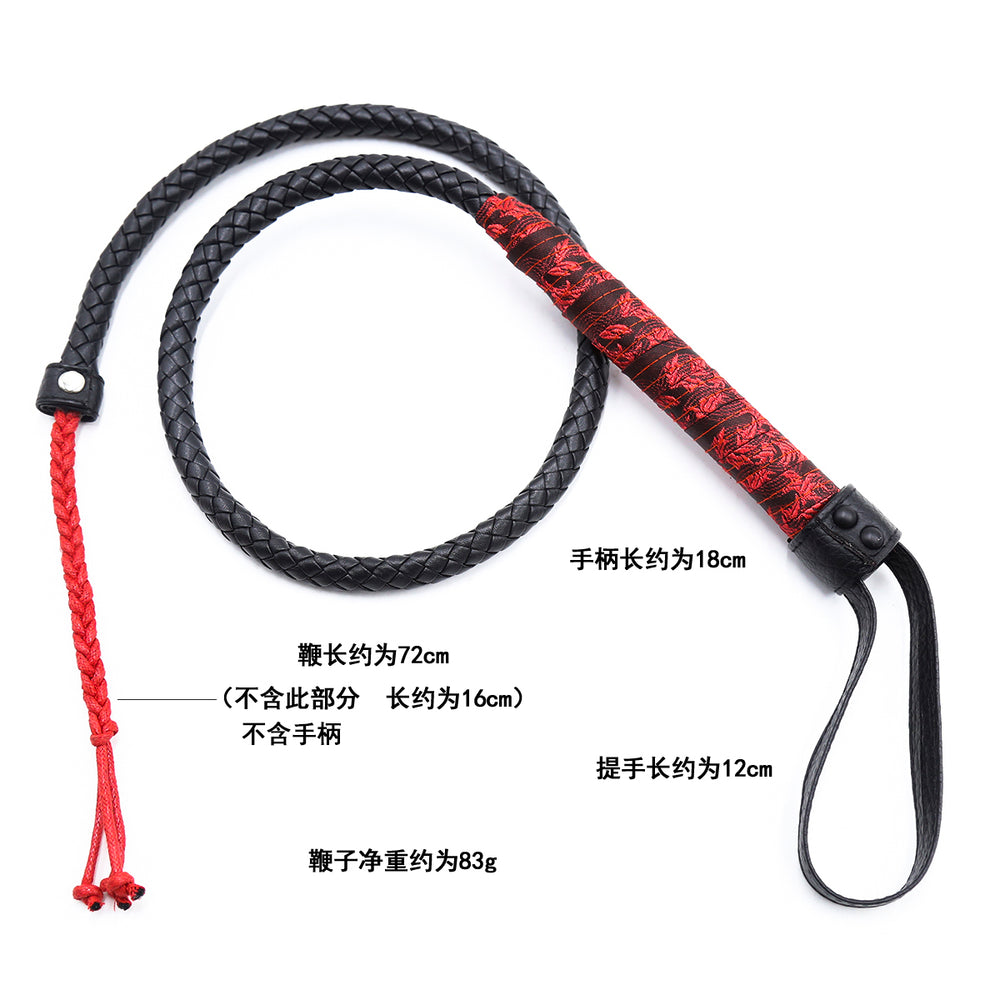 Honey bb BDSM Pu Leather Whip Role Playing Sex Horsewhip Chinese Style Female Slave Snake Whips Women Sex