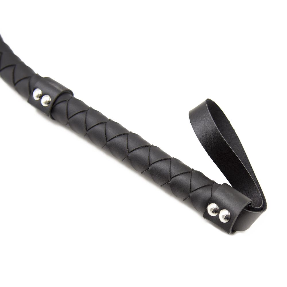 Honey bb Black Long Leather Exotic Whip Horse Whip Spanking Paddle BDSM Sex Toys