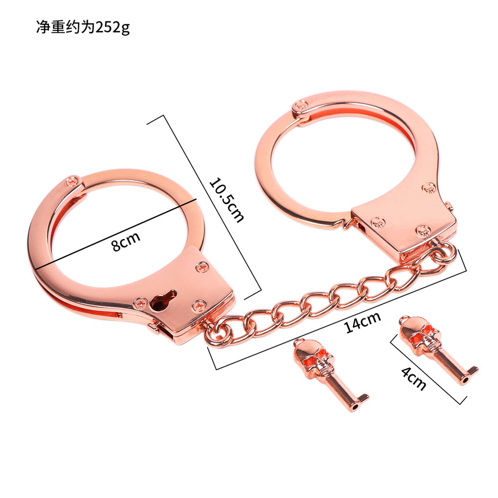 Honey bb Sm Metal Alloy Stainless Steel Adjustable Handcuffs