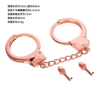 Honey bb Sm Metal Alloy Stainless Steel Adjustable Handcuffs