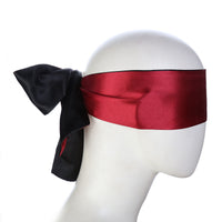 Honey bb Gelances SM Bondage Satin Fabric Wholesale Bondage Flirting Eye Patch Adult Product Toys Binding Blindfold Mask SM Sex Toys