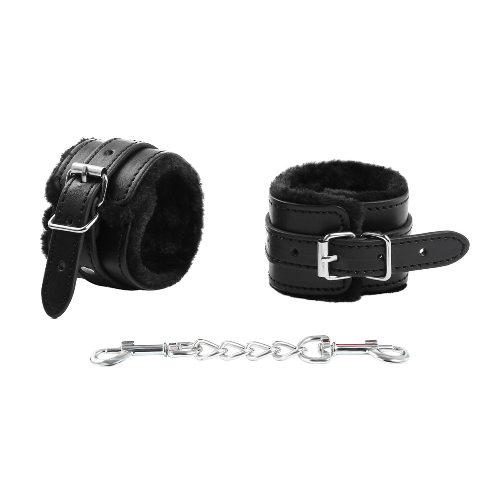 Honey bb Netphi Adjustable Adult BDSM Bondage Handcuffs PU Leather Ankle Bracelets