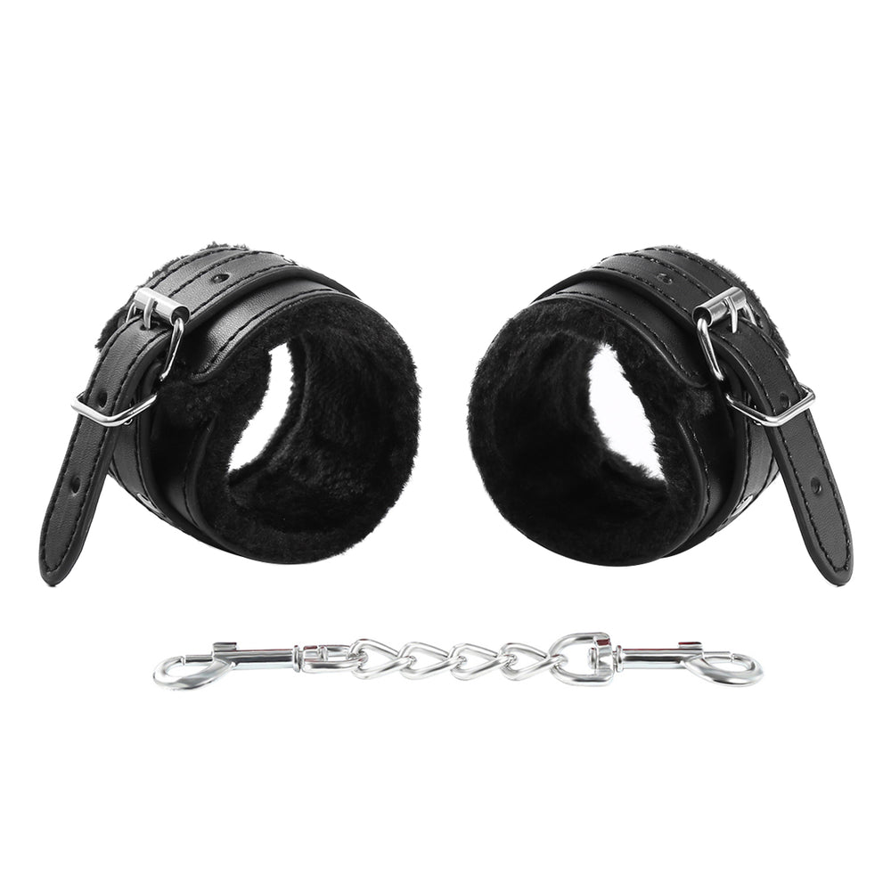 Honey bb Netphi Adjustable Adult BDSM Bondage Handcuffs PU Leather Ankle Bracelets