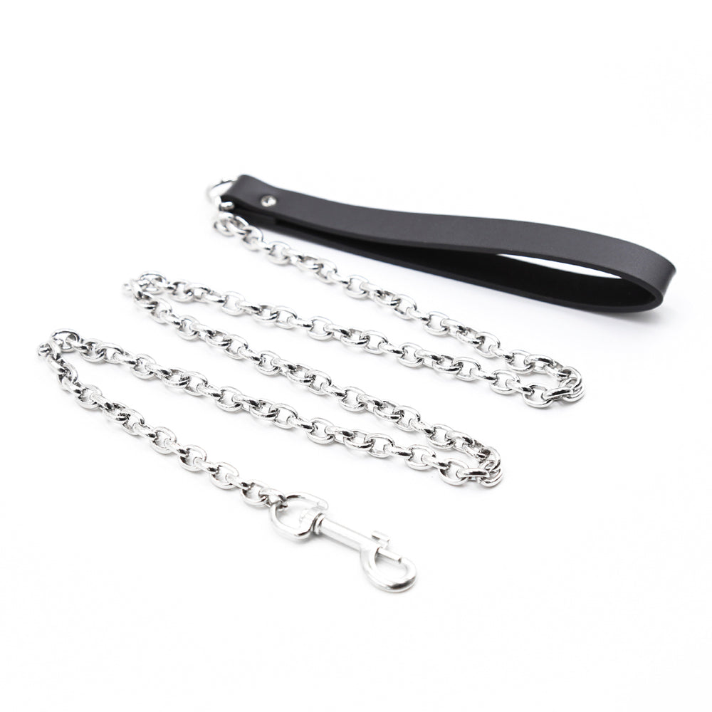 Honey bb Adult Sex Professional Iron Plating Collar Pull Collar Drag Chain