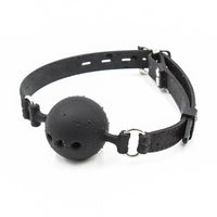 Honey bb Silicone BDSM Ball Gag Sex Toy with Leather Strap