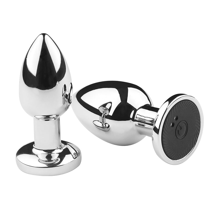 Honey bb Rechargeable 10-Vibration-Mode Anal Vibrator with Remote Control Waterproof Butt Plug Anal Sex Toys
