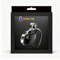 Honey bb Wholesale High Quality Silicone Plastic Fashion Chastity Cage for Soft Flexible Material Easy Clean Adjustable Fit SM Adult Toy Waterproof Supplier