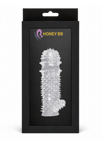 Honey bb China Best Condom Brand Thick High Quality Crystal Sleeves Extended Pleasure Spike Reusable Condom