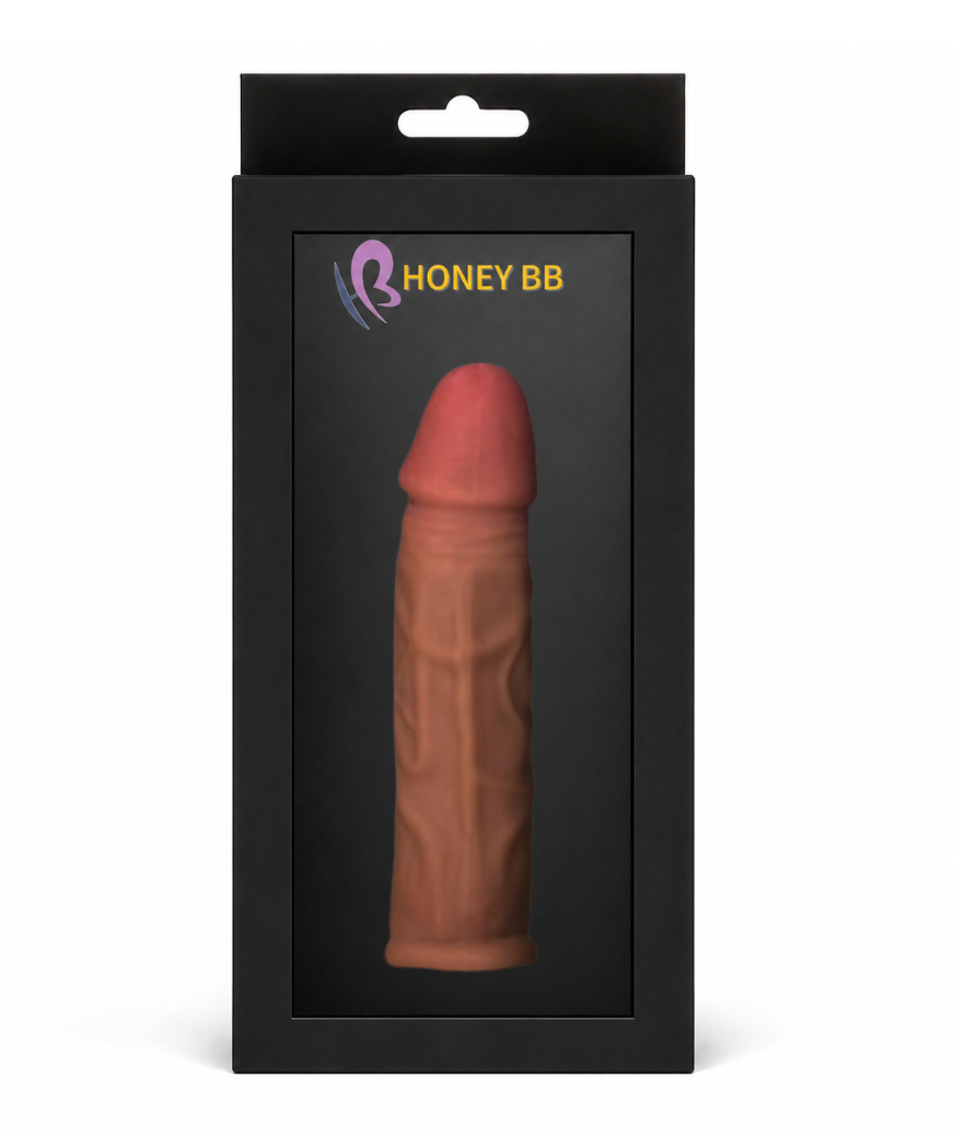 Honey bb Hot Selling Sexual Love Wearable Dildo Couples Toy Women Masturbation Men Extender Wearable Condoms Dildos