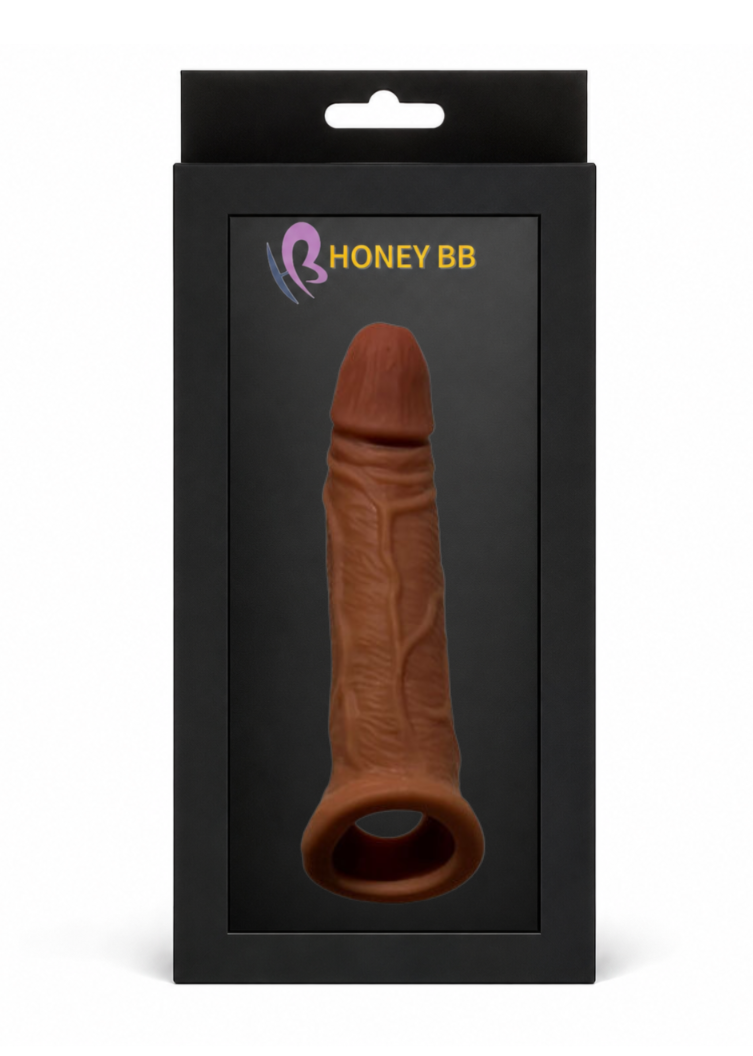 Honey bb Men's Pleasure Thin Sex Toy Silicone Spike Waterproof Condoms TPE