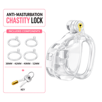 Dragon Chastity Lock & 3 Locking Rings & Key