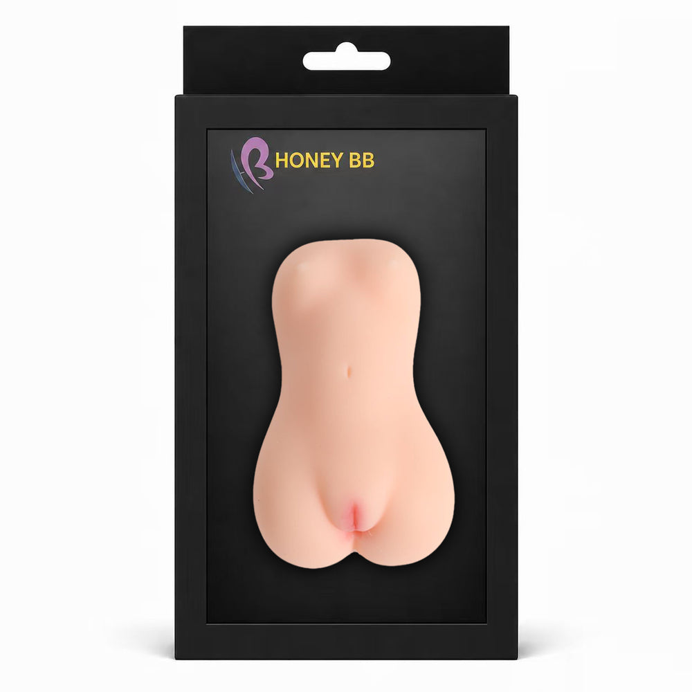 Honey BB Silicone Buttock Male Masturbator Stroker Real Touch Feeling Eco-Friendly