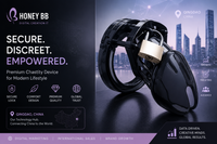 Toy Resin Penis Restraint Chastity Lock Anti-Masturbation Chastity Belt