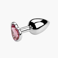 Honey bb Factory Anal Toy Metal Plus Anal Masturbation Simulation Heart Shape Aluminium Alloy Anal Plug Heart Plug