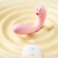 Honey BB Premium Cat-Themed Silicone Vibrator With Dual Stimulation USB Charging