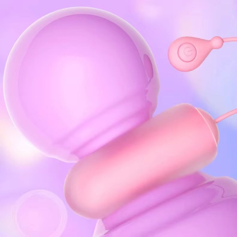 Hiney BB Pink APP Mobile Remote Wearing Jumping Egg Double Head Vibration Waterproof USB Rechargeable Multi-Speed Adult Sex Products