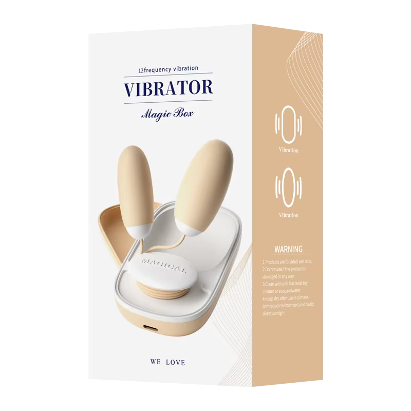 Honey BB Double Bullet Vibrator for Couples Women's Vibrators Strong Vibration Dual-Head Love Egg