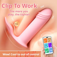 Honey BB USB Powered Female Dildo Vibrator Powerful Silicone Panty Toy With APP Control for Couples Sex Toy for Women