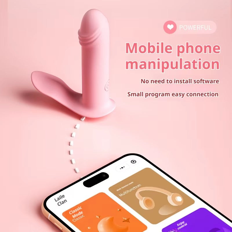 Honey BB USB Powered Female Dildo Vibrator Powerful Silicone Panty Toy With APP Control for Couples Sex Toy for Women