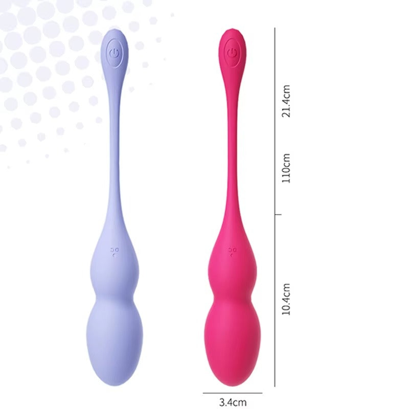Honey BB Silicone Vibrator with USB Rechargeable IPX7 Waterproof 9 Frequencies & APP Control