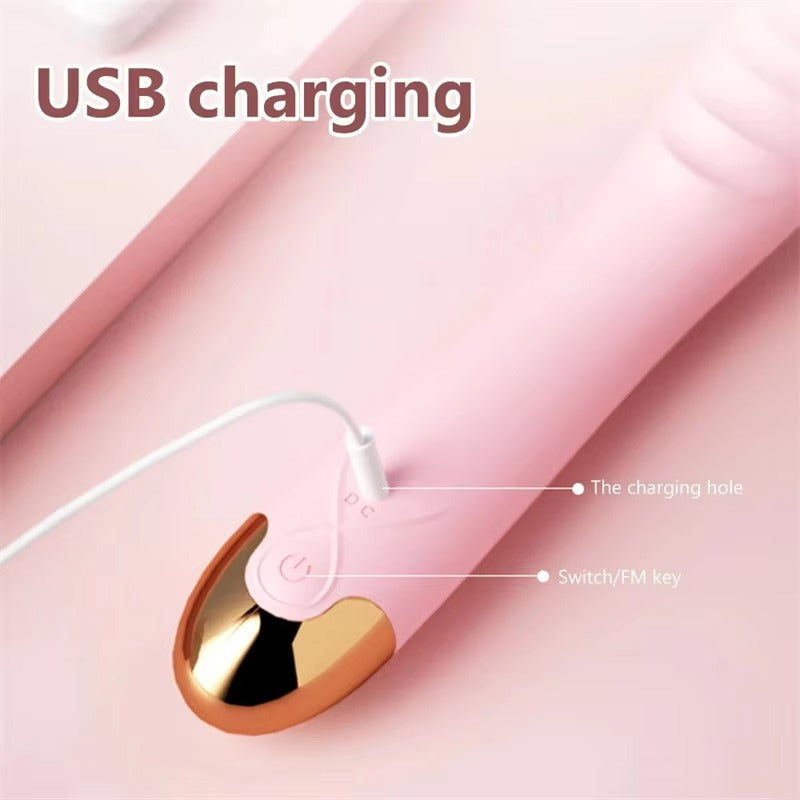 Honey BB 10 Modes Silicone Vibrator Dildo Massager Female Masturbator G-spot Clitoral Stimulator Sex Toys Things for Women