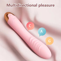 Honey BB 10 Modes Silicone Vibrator Dildo Massager Female Masturbator G-spot Clitoral Stimulator Sex Toys Things for Women