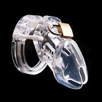 Toy Resin Penis Restraint Chastity Lock Anti-Masturbation Chastity Belt